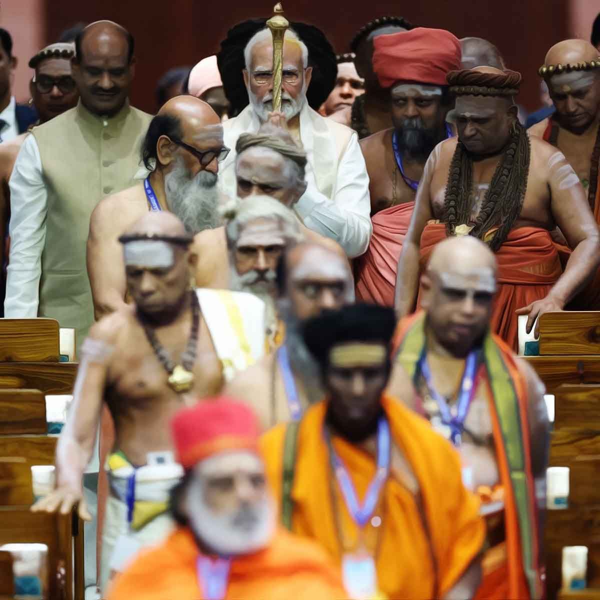 Today, on the auspicious occasion of May 28th, Prime Minister Narendra Modi unveiled India's majestic new Parliament building