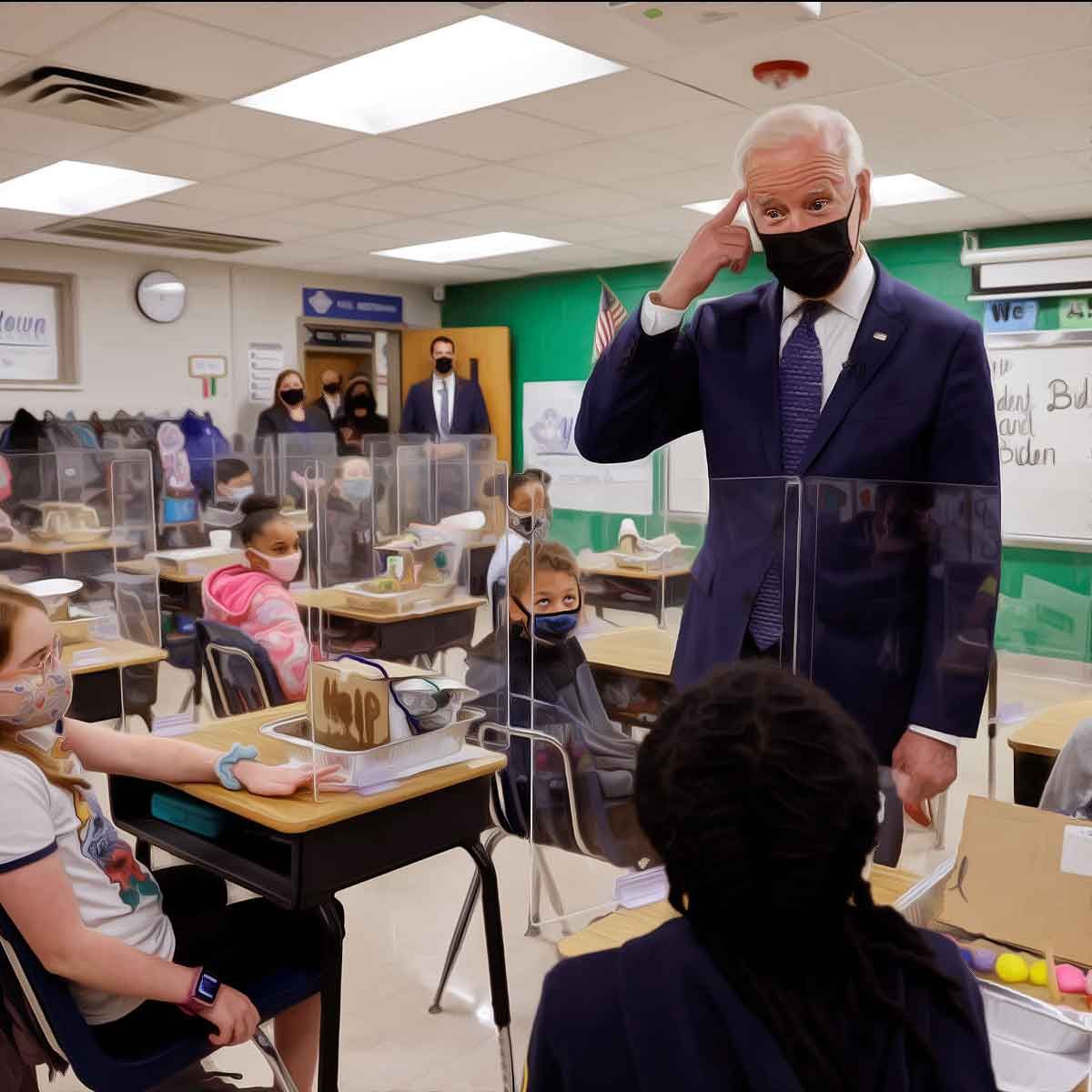 Biden regime trying to STARVE school children to force them into LGBT grooming