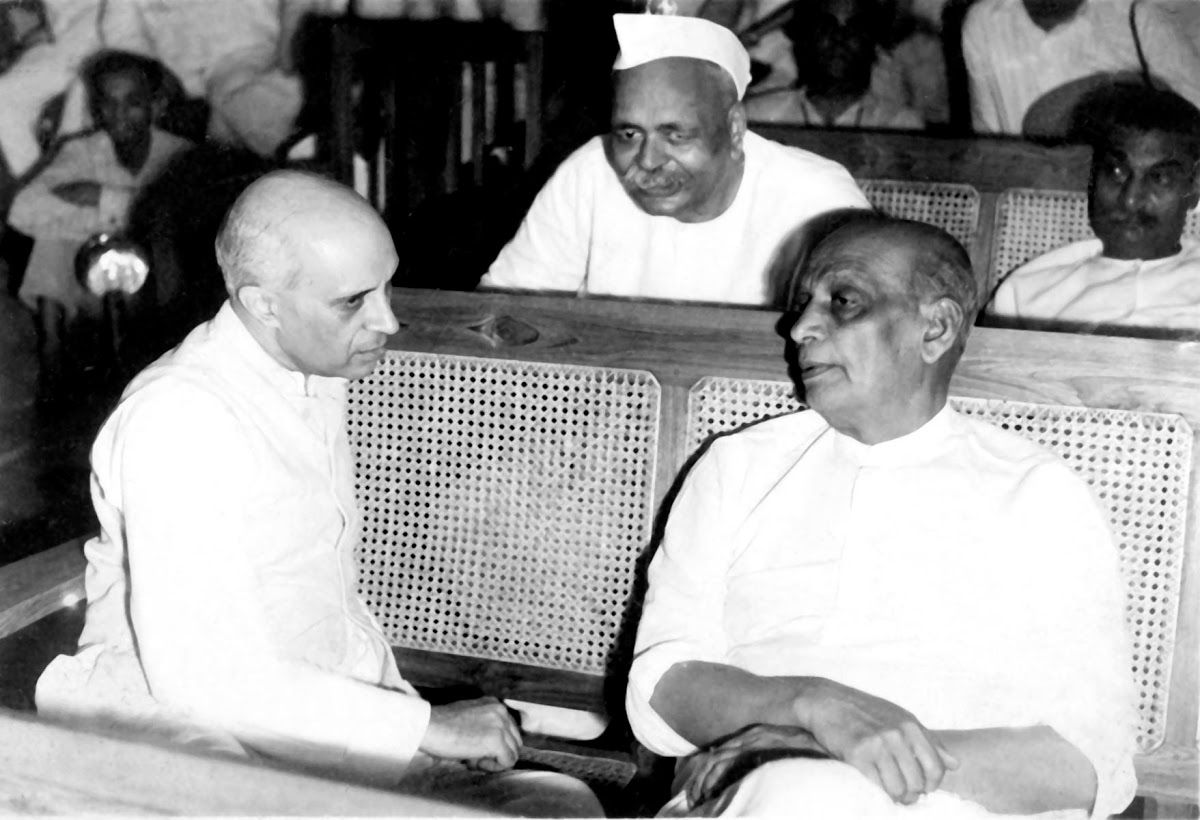 Sardar and Nehru