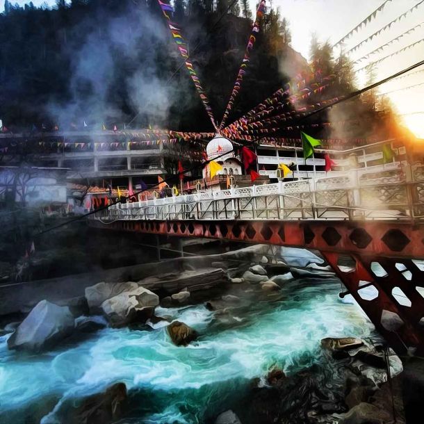 Manikaran Shiva Temple, Parvati Ghati, Himachal Pradesh
