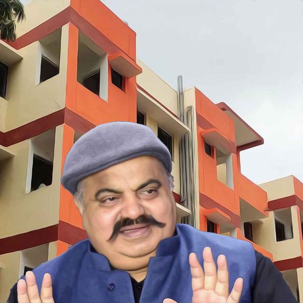 Uttar Pradesh CM Yogi Adityanath handsover flats built on land confiscated from killed gangster Atiq Ahmed