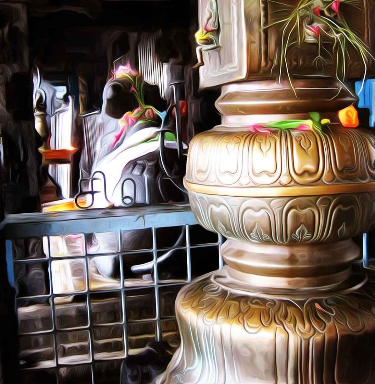 TN: Heritage destroyed as HRCE damages temple sculpture to install CCTV camera