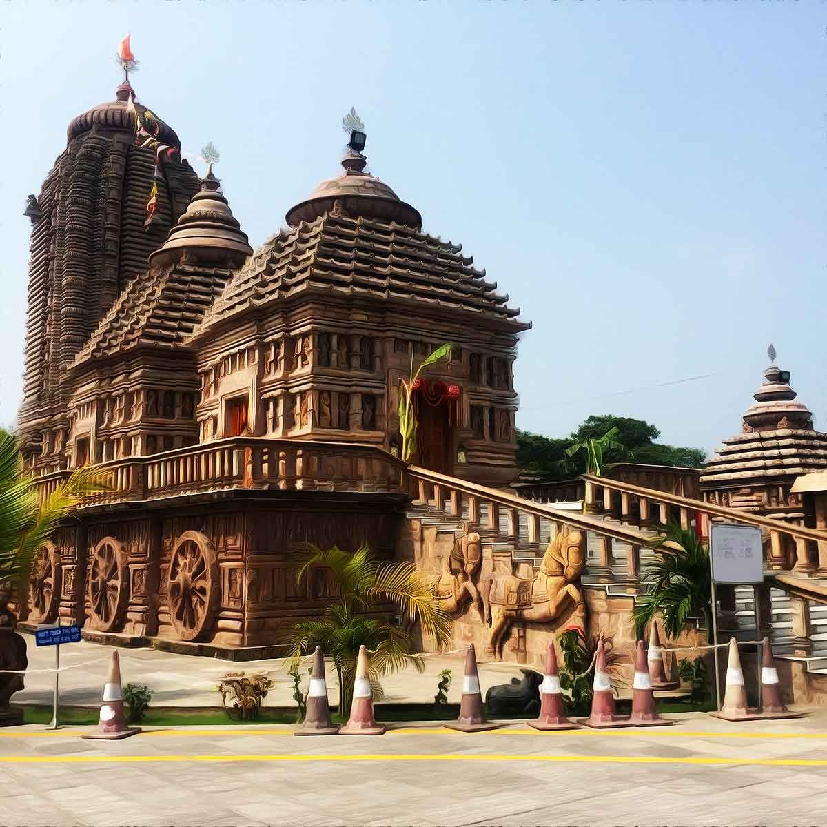 Portuguese India Banknotes Depicting Temples