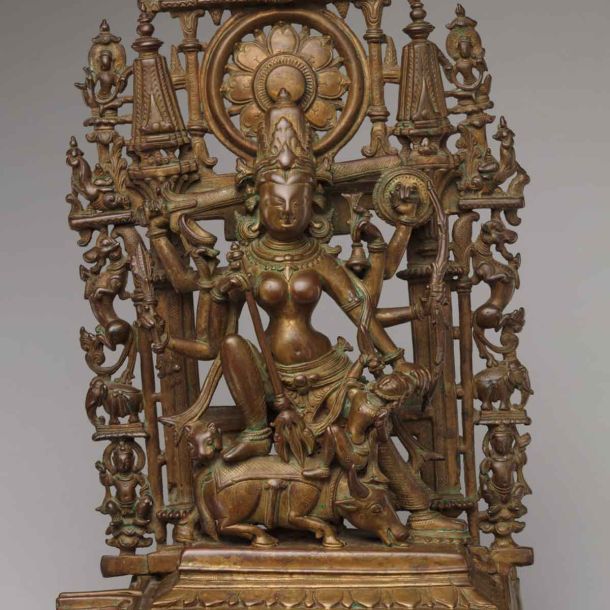 The Goddess Durga Slaying the Demon Buffalo Mahishasura