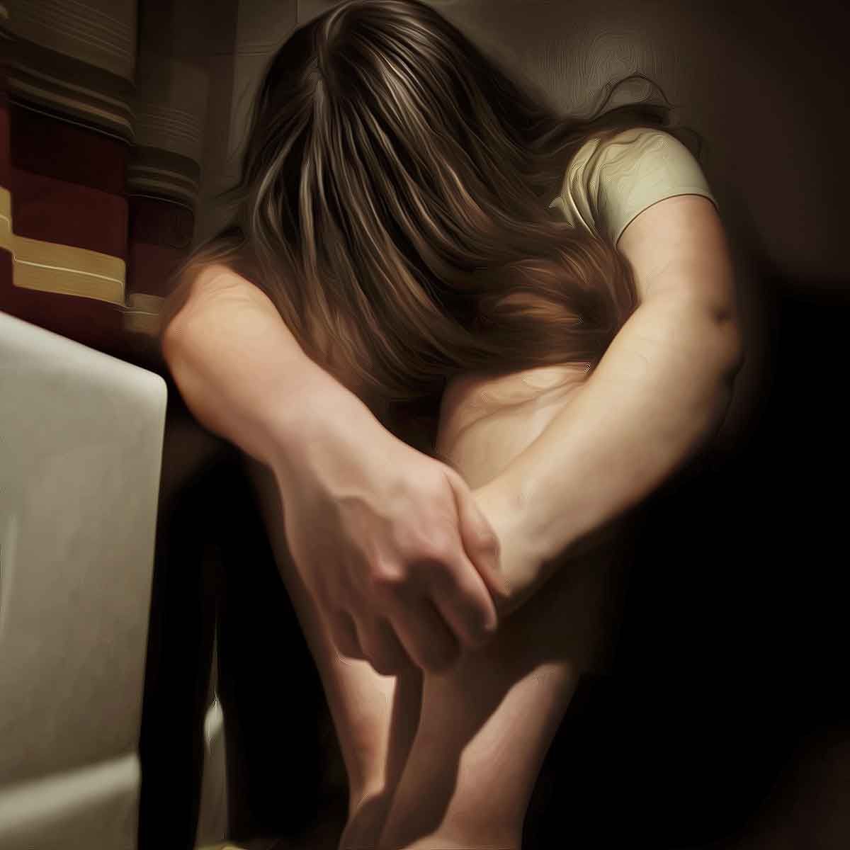 A rape victim girl committed suicide by hanging herself in her house