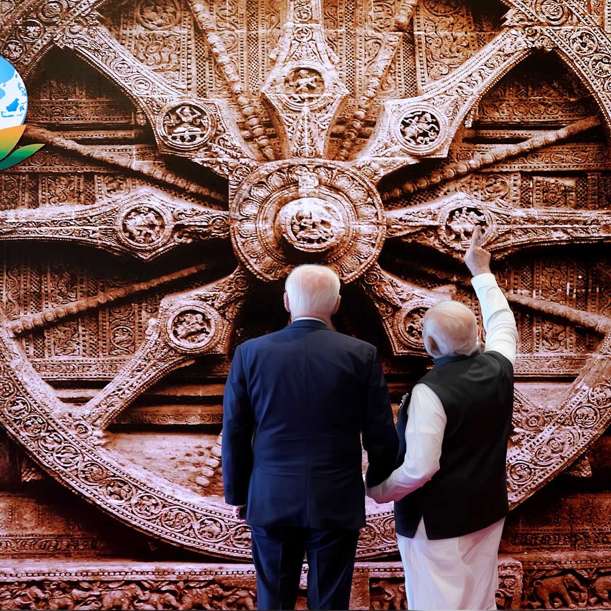 The Konark Wheel adds grandeur to G20 Summit in Delhi: Read all about the significance of this wheel symbolising time and progress
