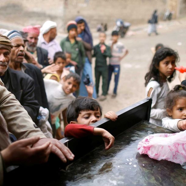 Millions of Muslims starve in war-ravaged Yemen, but Houthis declare war against Israel 1000 miles away to support Hamas