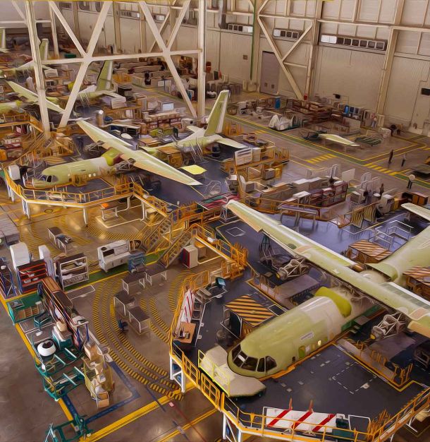 The C-295 transport airplane that will now be manufactured in Gujarat