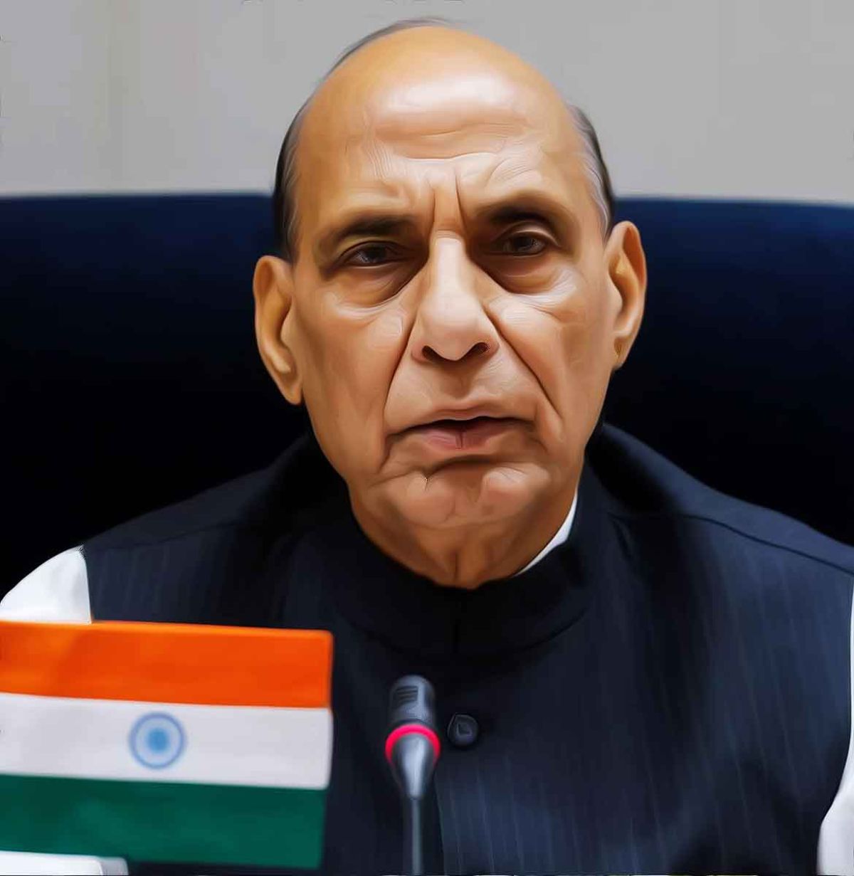 Rajnath Singh attends high-level meet, to make statement in Parliament at noon