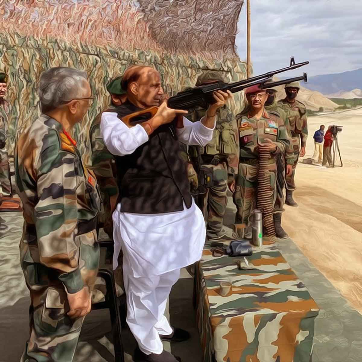 With Baba Amarnath and Ma Sharda remarks, Rajnath Singh has dropped hints about POK