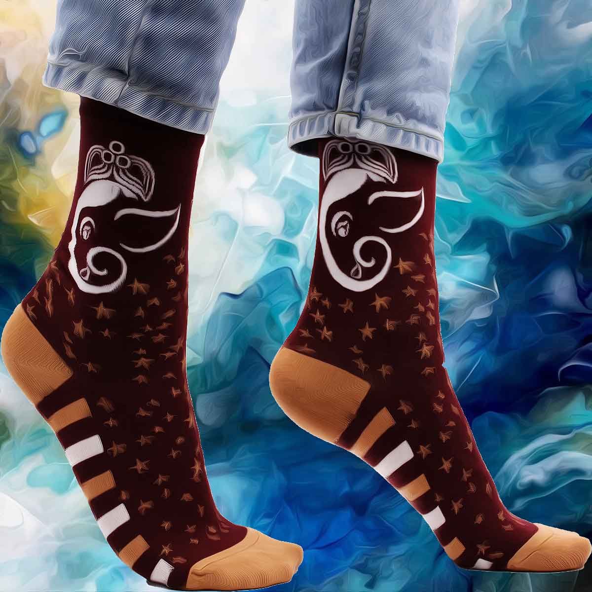 The Rising Trend of Disrespecting Hindu Sentiments: A Deep Dive into the Controversy Surrounding Wisdom Wares' Lord Ganesha Socks"