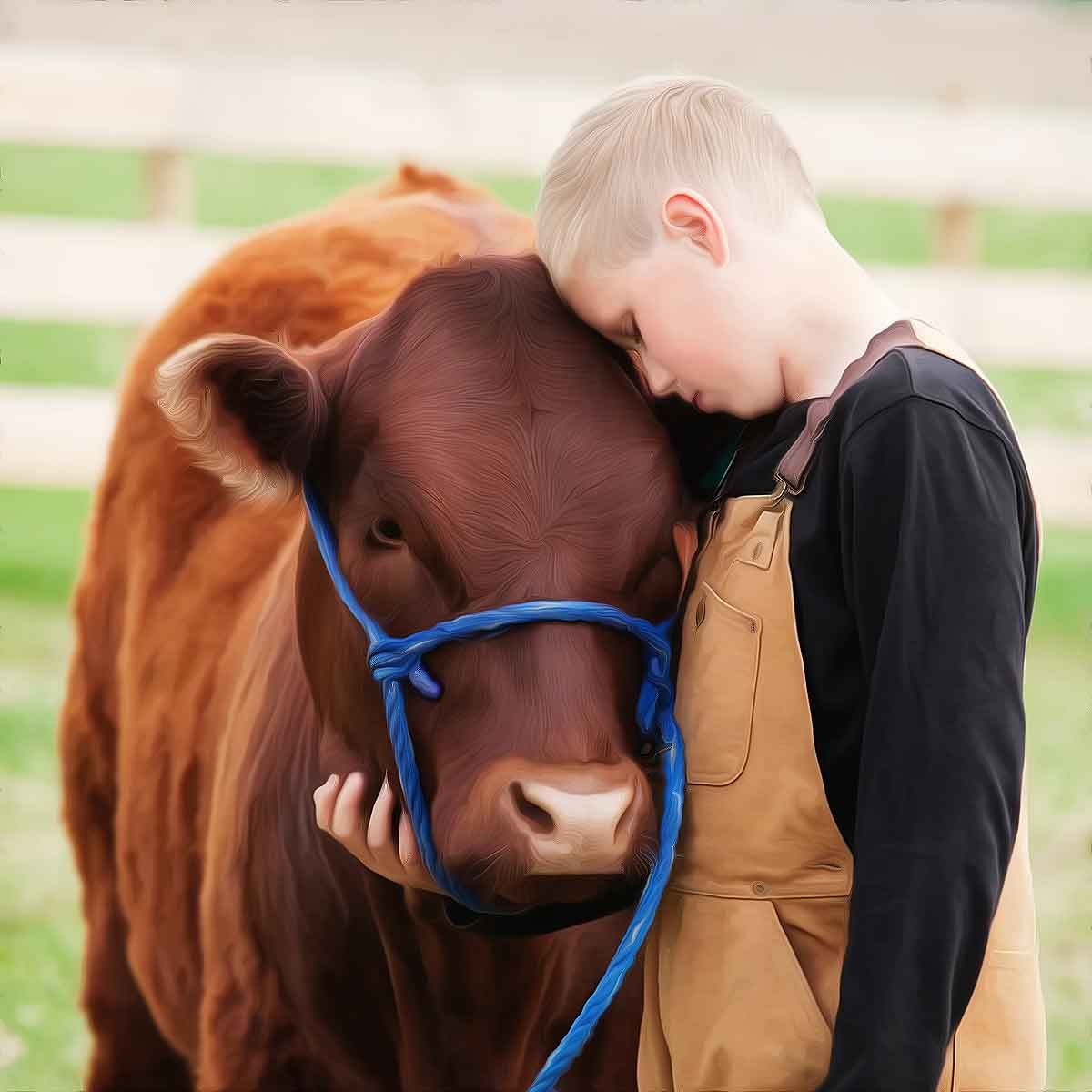 What is cow cuddling: People paying $200/hour