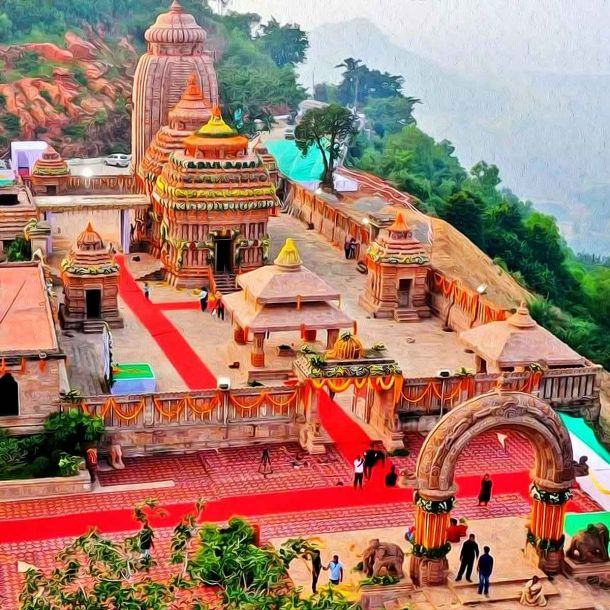 Odisha government renovates the Tara Tarini Shakti Peetha