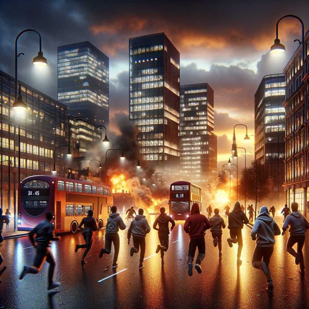 Dublin, Ireland: Angry citizens protest, burn down immigration office after Algerian ‘migrant’ stabs 3 children in a school