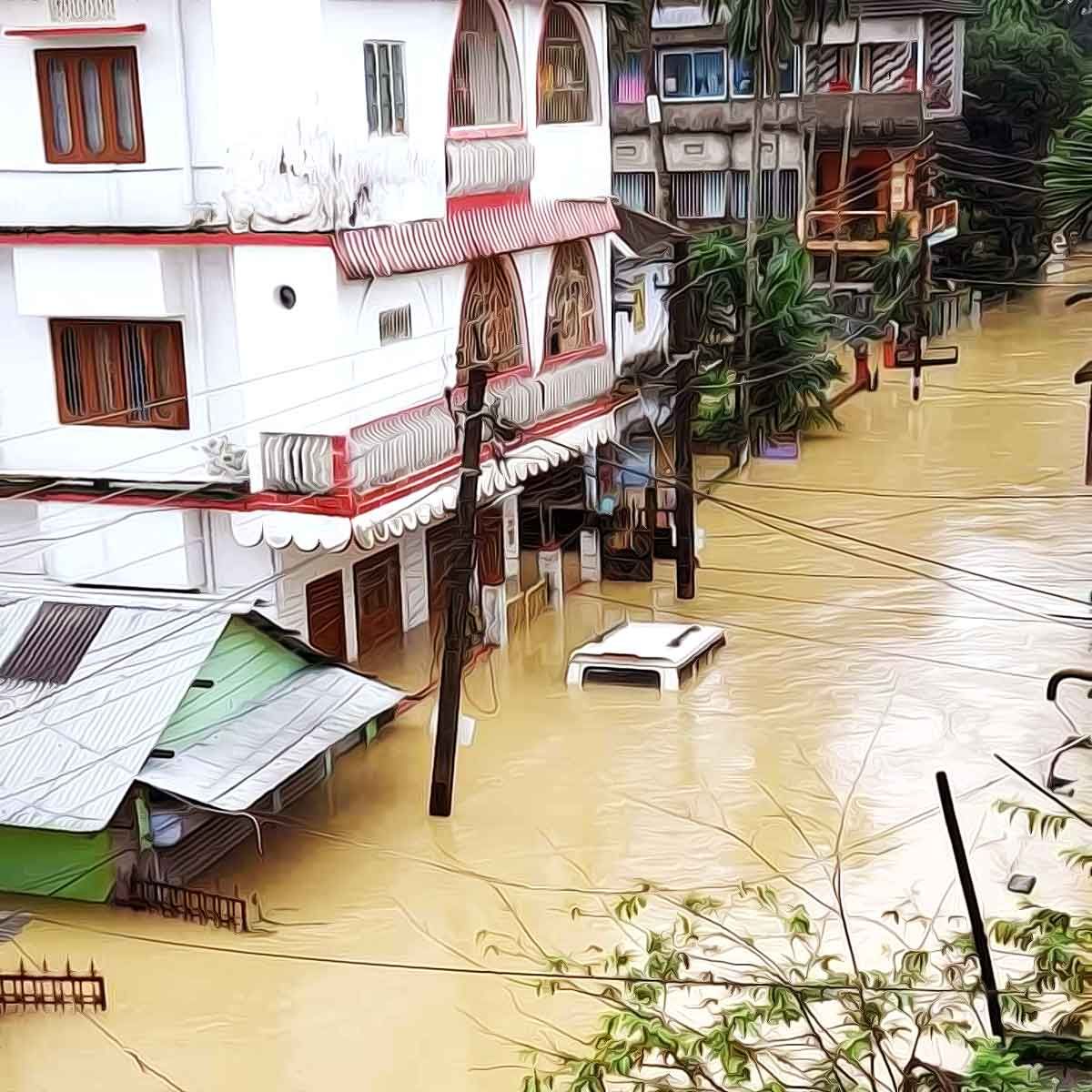 ‘This is man-made flood’: Assam CM assures strong action against those who damaged an embankment causing massive flood in Silchar