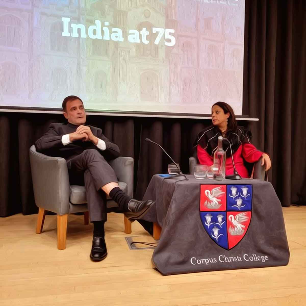 Rahul Gandhi now says India is not a nation like UK, but a political arrangement like European Union