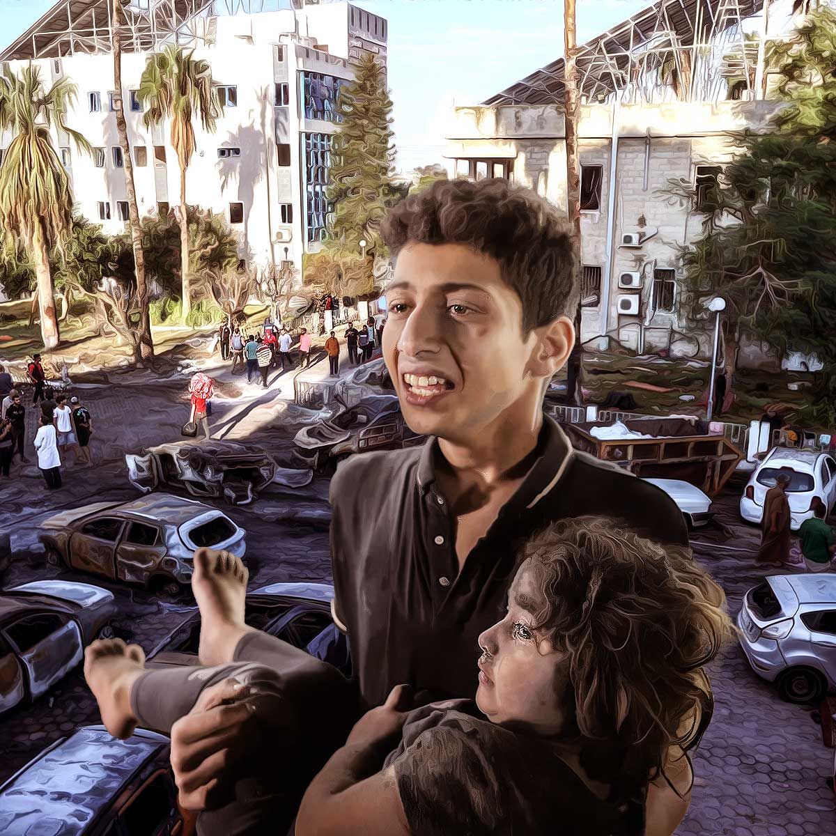 At least 500 killed in Israeli airstrike on Gaza City hospital: Palestinian health ministry