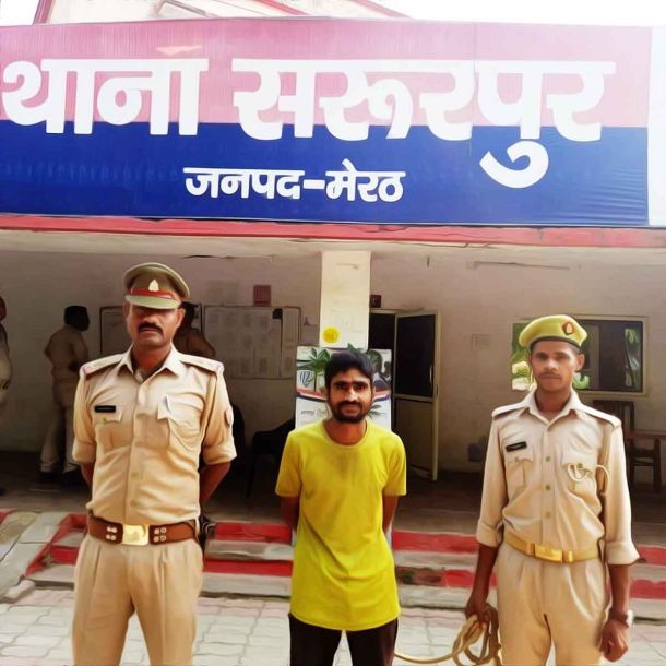 ‘Mand Buddhi’ Mohammad Shoaib urinates on Shivling in Meerut, arrested after CCTV footage goes viral