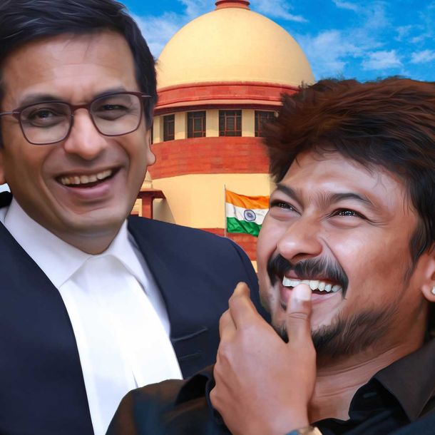 CJI Chandrachud refused to urgently list plea against Udhayanidhi Stalin on Sanatana Dharma remark