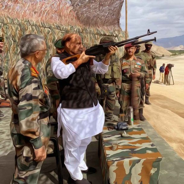 With Baba Amarnath and Ma Sharda remarks, Rajnath Singh has dropped hints about POK