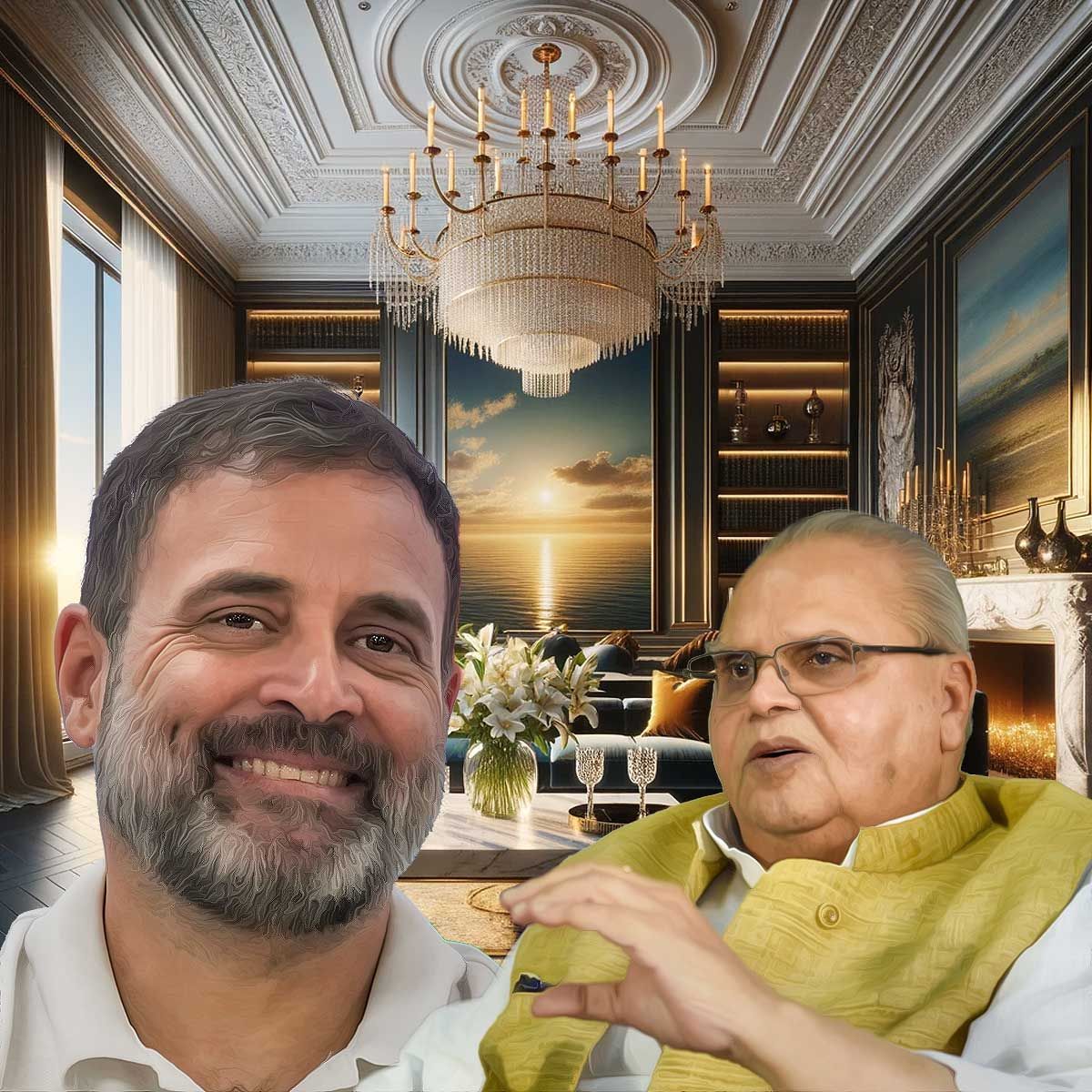 Rahul Gandhi's Contentious Interview with Satya Pal Malik: Breaking Down the Claims