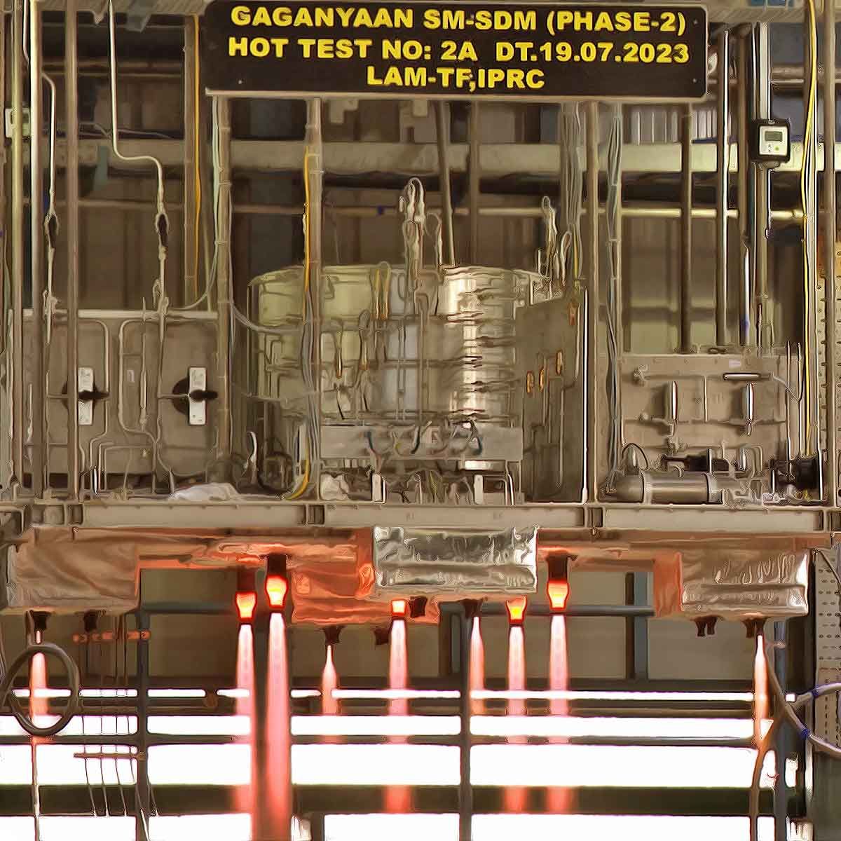 The Gaganyaan Mission's Accomplishment: Detailed Account of Successful Hot Testing of the Service Module Propulsion System