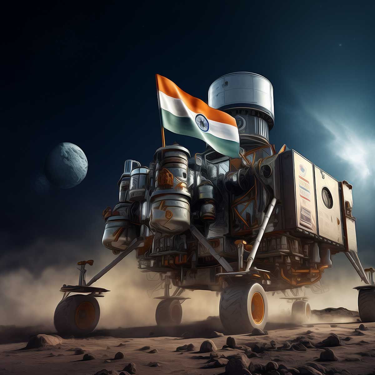 India's Triumph on the Moon: Unraveling the Epic Journey of Chandrayaan 3 and Pragyan Rover